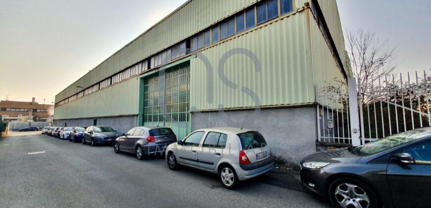 CAPANNONE INDUSTRIALE CON AREA ESTERNA