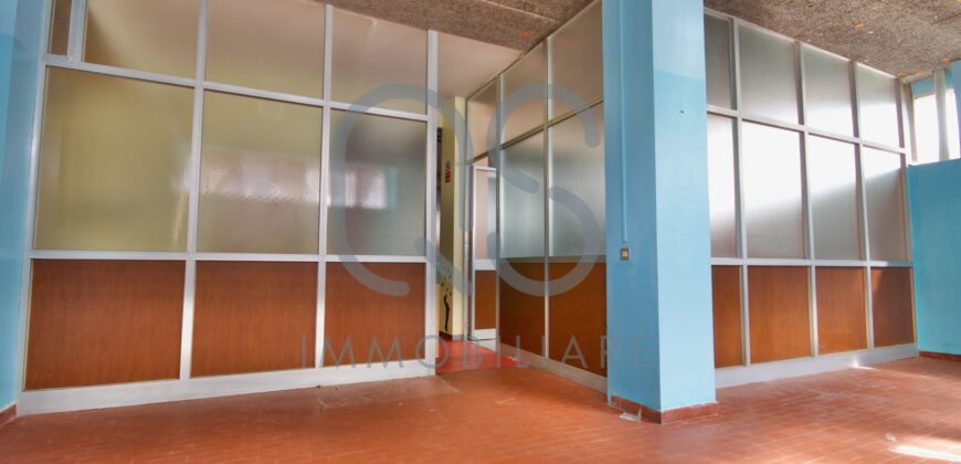 LOCALE COMMERCIALE E AMPIO MAGAZZINO IN VENDITA